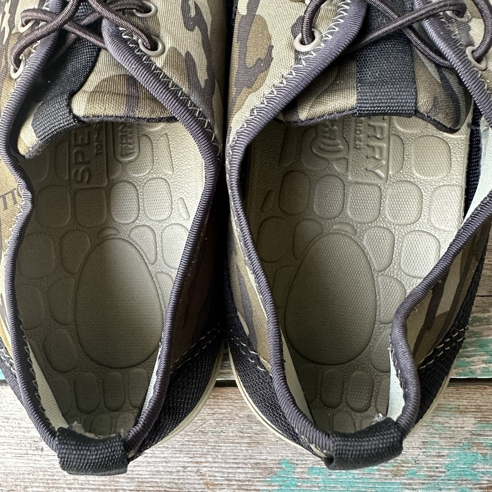 Sperry STS19638 Boat Shoe Men's Size 11 US Maritime H2O CVO Mossy Oak Camo Beach - Picture 6 of 11